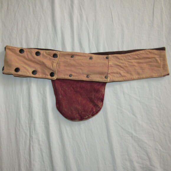 Made in Nepal Tie Dye Adjustable Hippie Boho Belt Bag Waist Fanny Pack - Picture 3 of 4